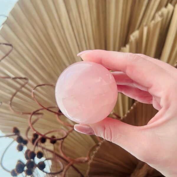 Esfera de Quartzo Rosa - Imagem 3