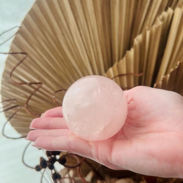 Esfera de Quartzo Rosa - Imagem 4