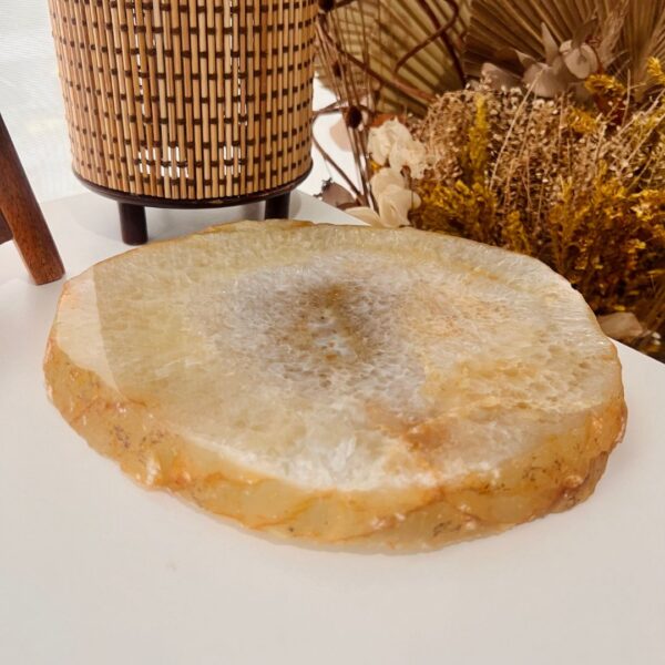 Platter de Ágata - Bandeja Cristal Pedra Natural - 1,996kg - Imagem 2