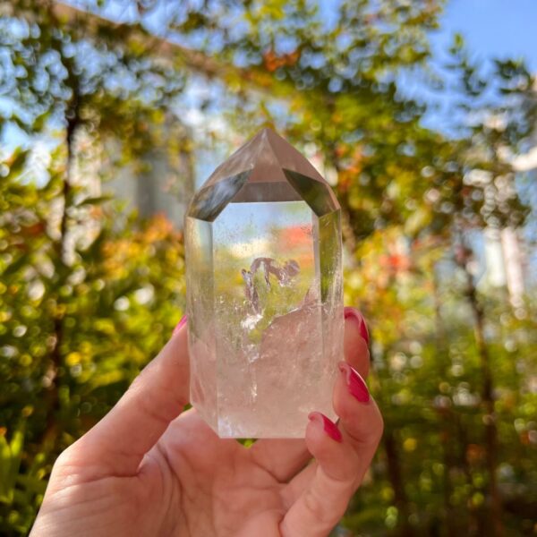 Ponta de Cristal - Quartzo Transparente - Imagem 4