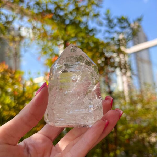 Ponta de Cristal - Quartzo Transparente - Imagem 3