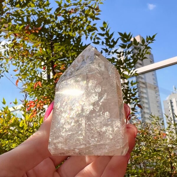 Ponta de Cristal - Quartzo Transparente - Imagem 5