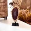 Ágata no Suporte Pedestal - 12cm - 262g