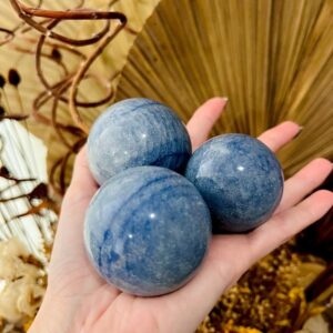 Esfera de Quartzo Azul