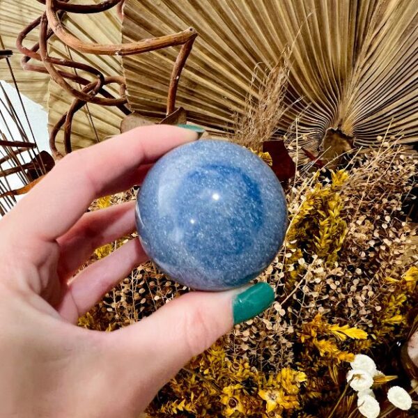 Esfera de Quartzo Azul - Imagem 3