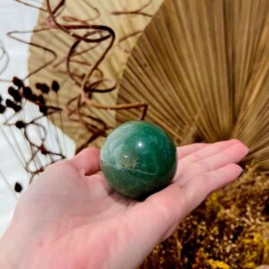 Esfera de Quartzo Verde