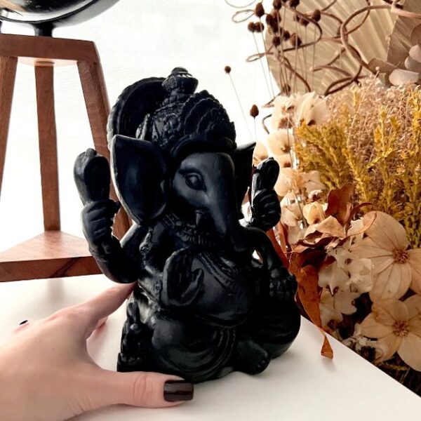 Escultura de Ganesha 20cm - Imagem 7