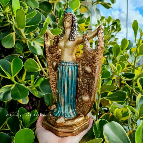 Escultura De Iemanjá - Rainha Do Mar - 26cm - Imagem 2