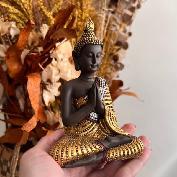 Escultura de Buda 12cm (resina) - Imagem 6