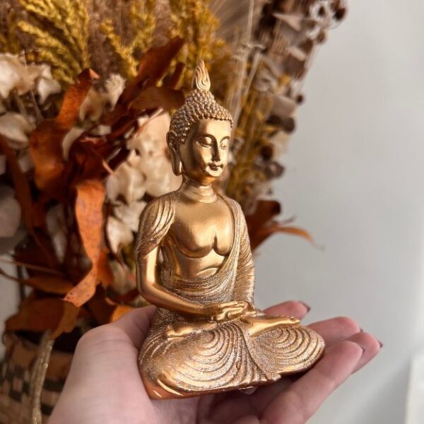 Escultura de Buda 12cm (resina) - Imagem 5