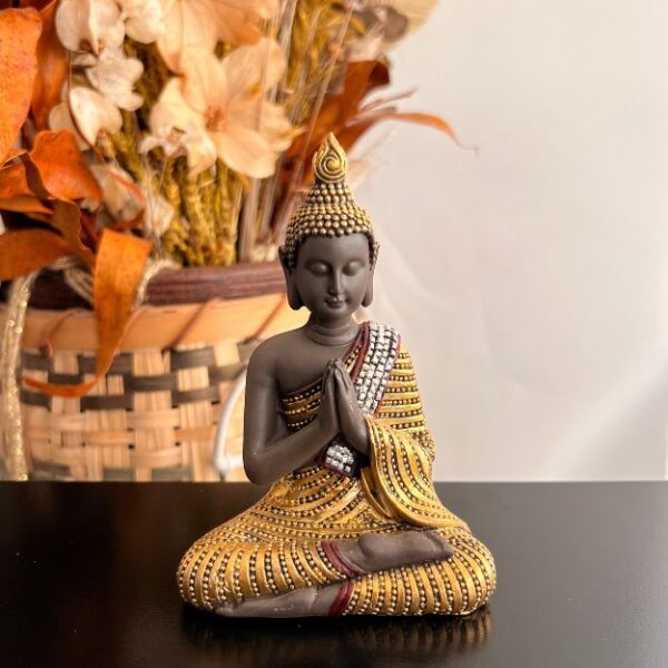 Escultura de Buda 12cm (resina) - Imagem 2