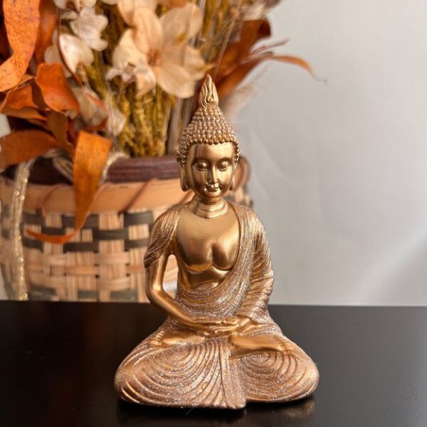 Escultura de Buda 12cm (resina) - Imagem 3