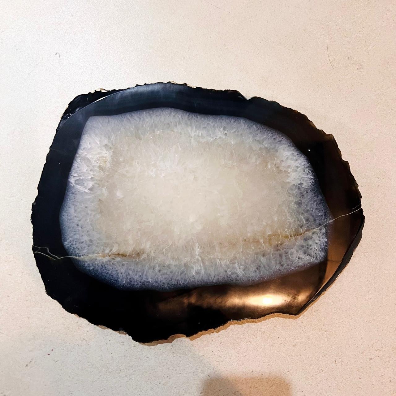 Platter de Ágata - Placa Bandeja - 31x24x2cm - 2,8kg - Imagem 4