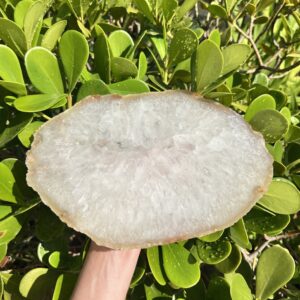 Platter Placa Decorativa Ágata Natural Bandeja Grande - G5