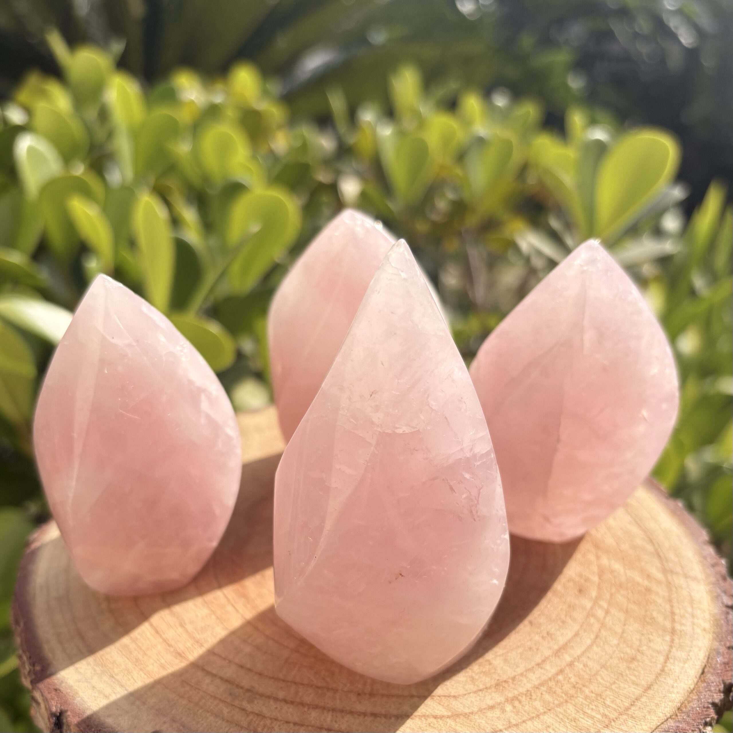 Ponta Gota Quartzo Rosa - Imagem 7