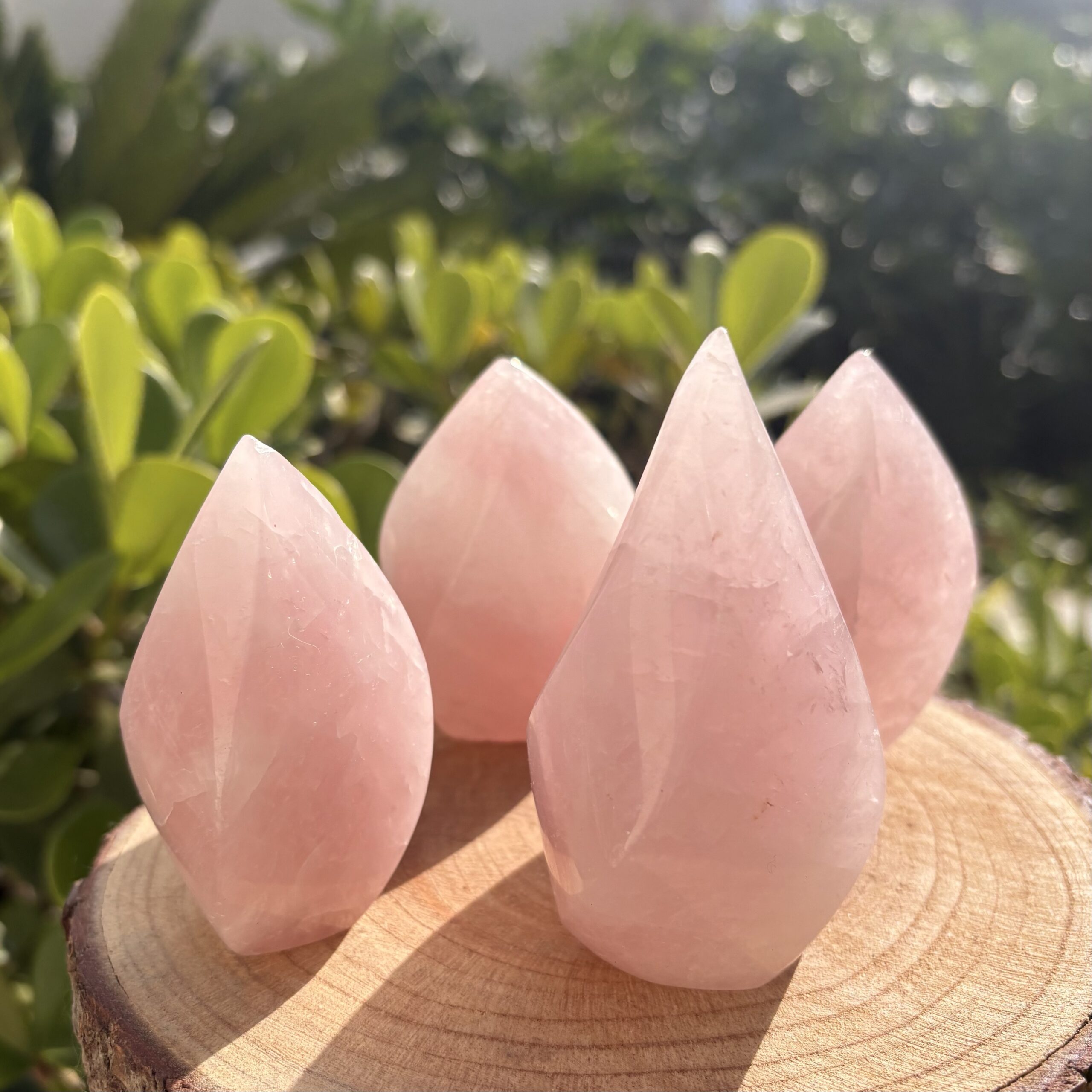 Ponta Gota Quartzo Rosa - Imagem 6