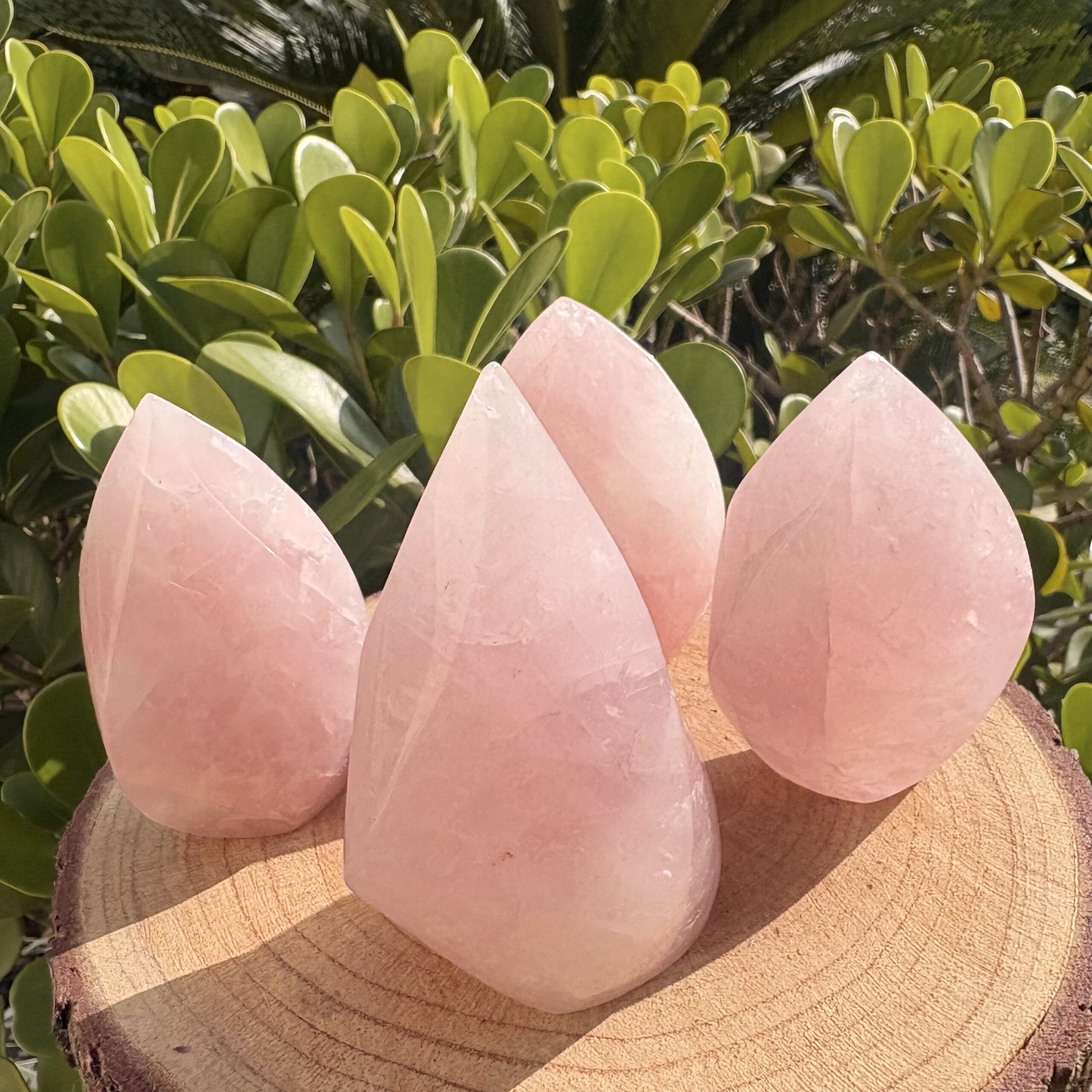 Ponta Gota Quartzo Rosa - Imagem 5