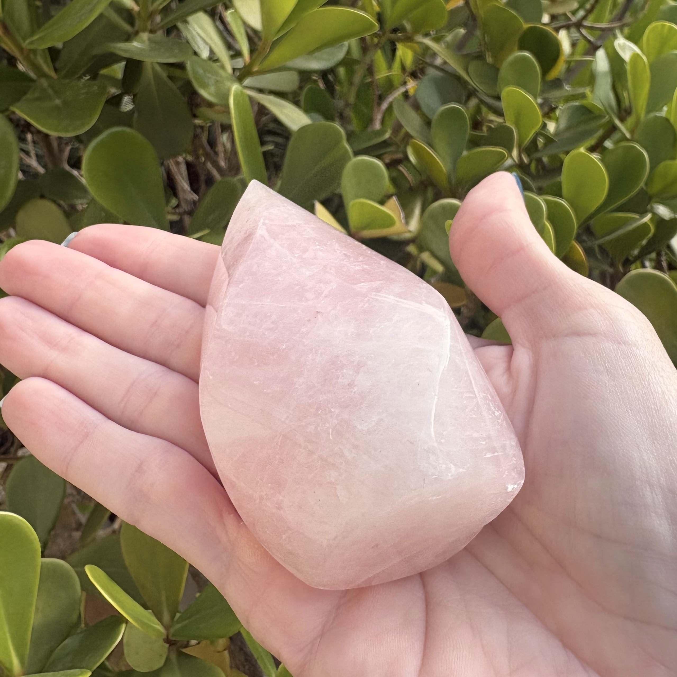 Ponta Gota Quartzo Rosa - Imagem 4